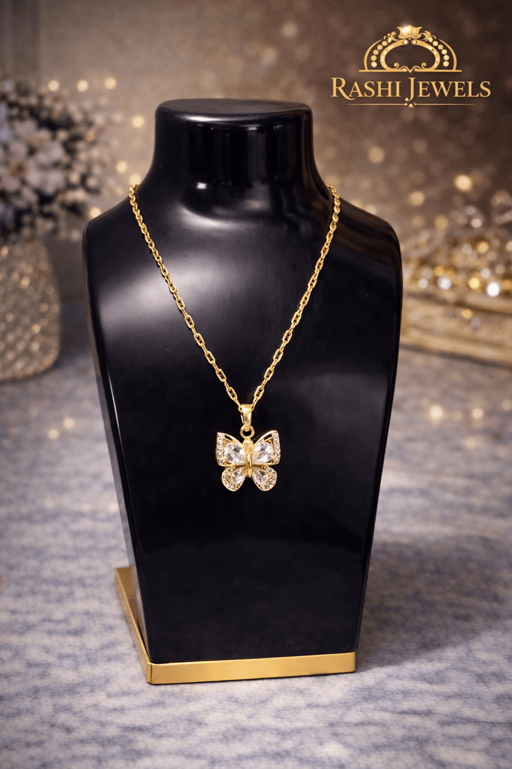 Butterfly Titanium Steel Necklace — image 1