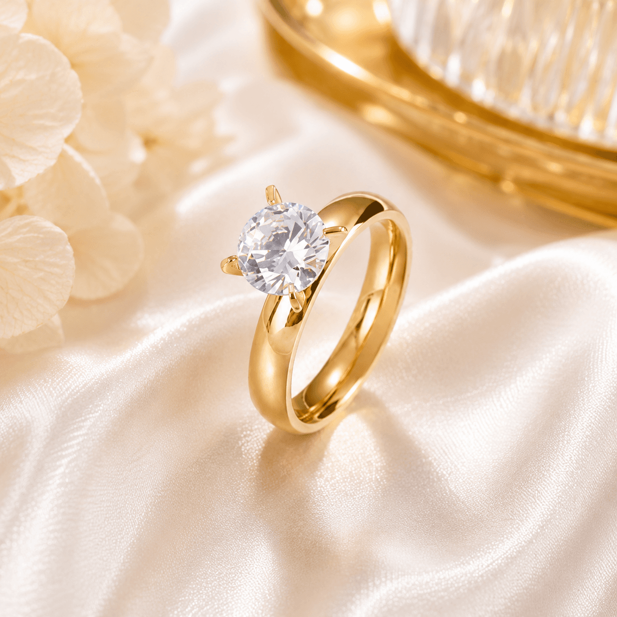 PVD Coated 18K Gold Plated ring — image 1