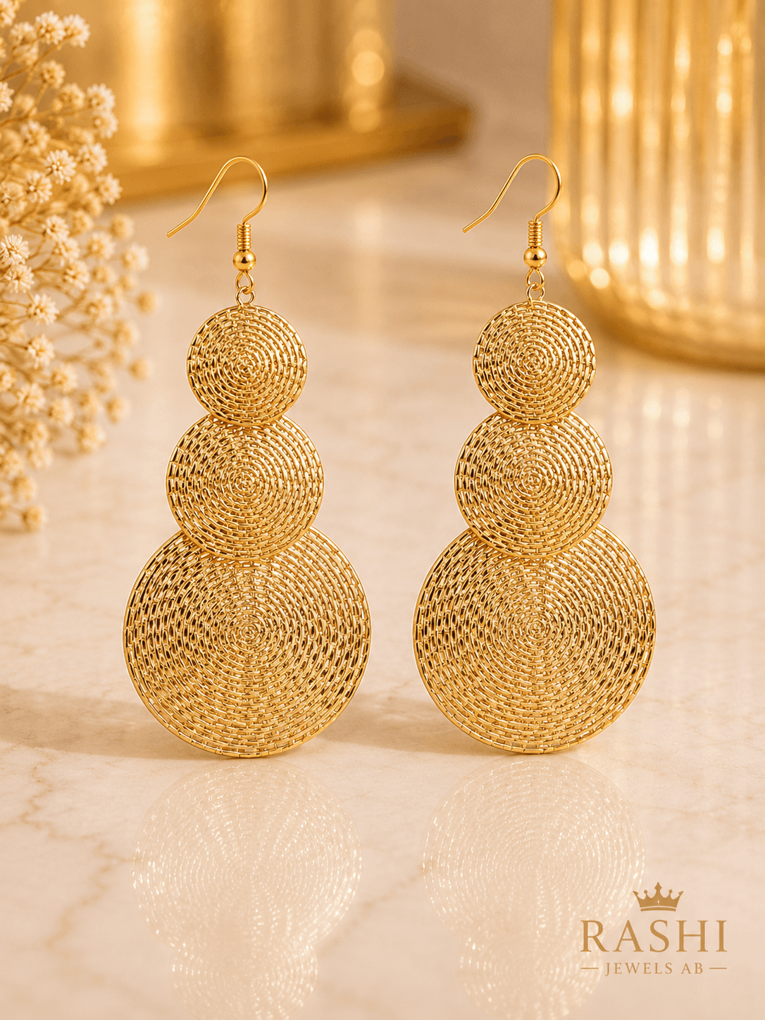 1 Pair Retro Earrings — image 1